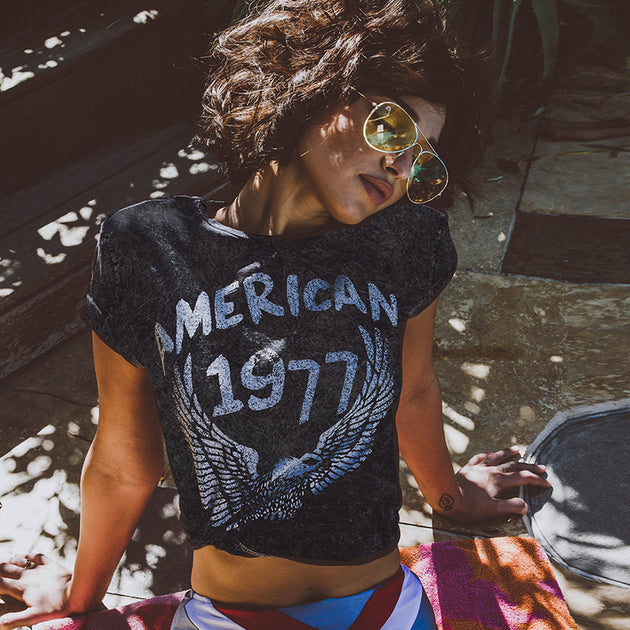 Cotton on Women - The Oversized Graphic Tee - La luna/vintage Navy