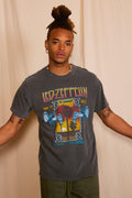 Led Zeppelin Inglewood Sunkissed Men's Gray Tee - Life Clothing Co