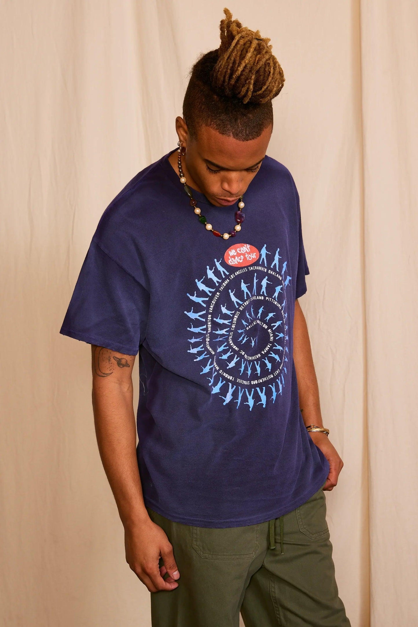 Genesis We Can't Dance Men's Oversized Tee - Life Clothing Co