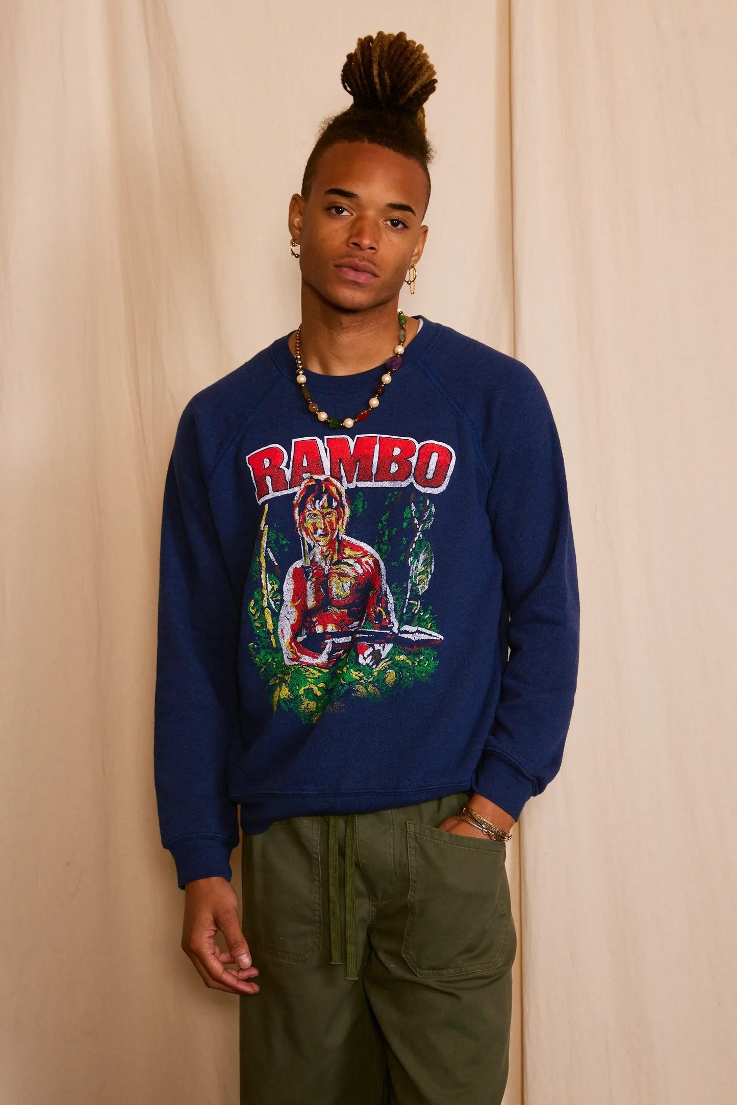 Rambo Fleece Men's Sweatshirt - Life Clothing Co