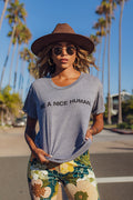 Nice Human Boxy Tee