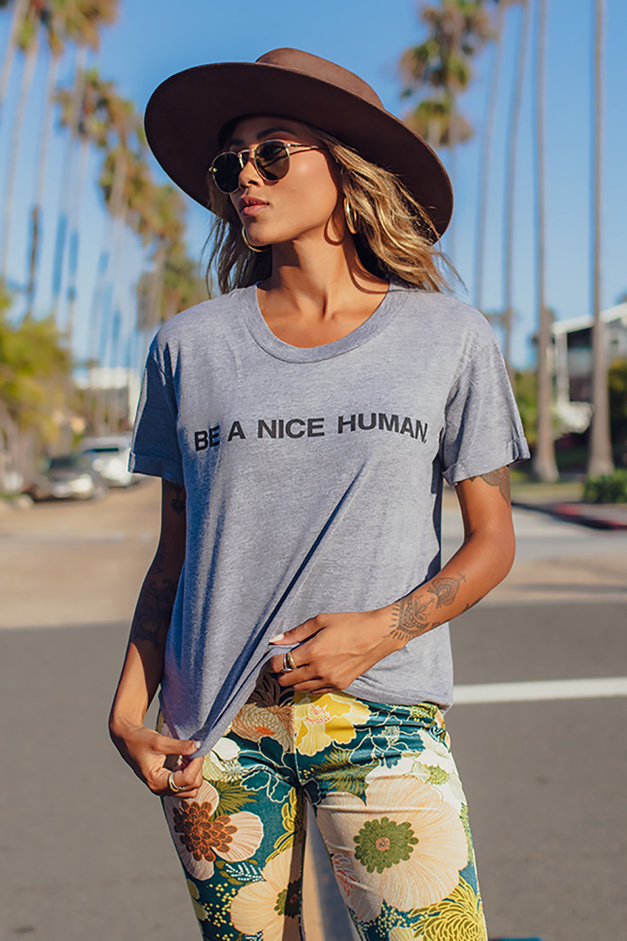 Nice Human Boxy Tee