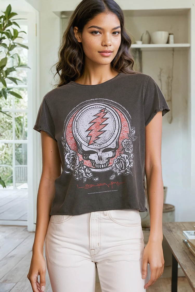 Grateful Dead Steal Your Face Top