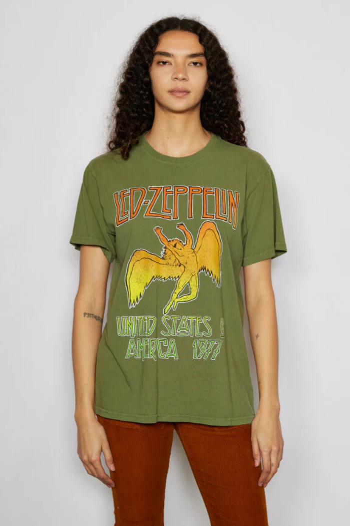 Led Zeppelin USA 1977 Tee