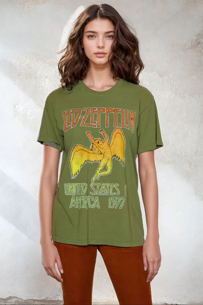 Led Zeppelin USA 1977 Tee