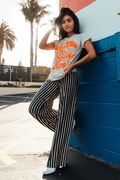 Jamie Striped Wide-Leg Pant - Life Clothing Co