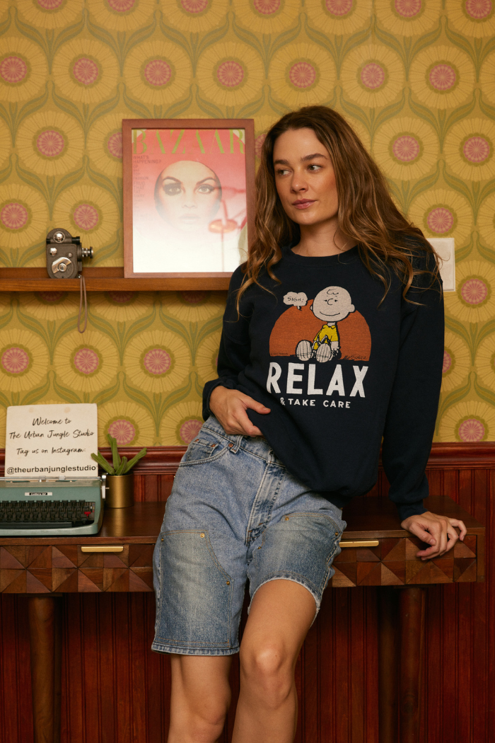 Peanuts Relax Authentic Vintage Sweatshirt