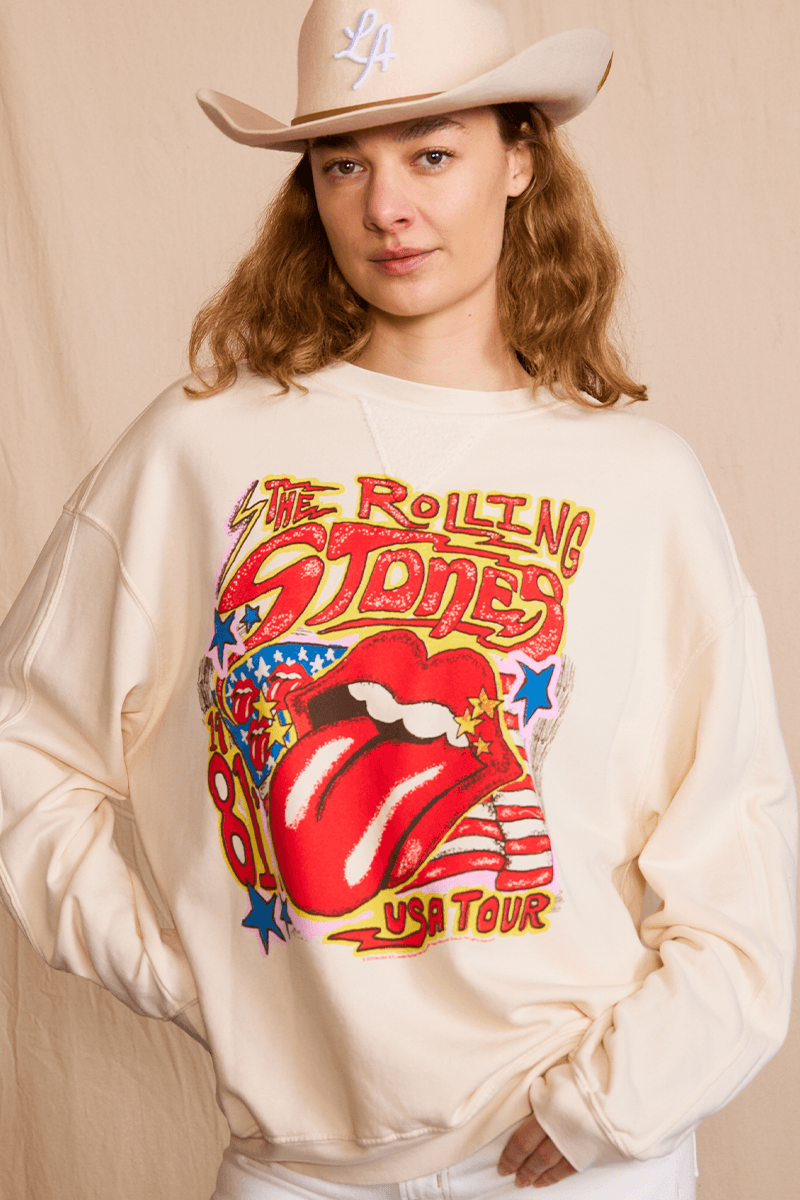 The Rolling Stones USA Tour Pullover - Life Clothing Co