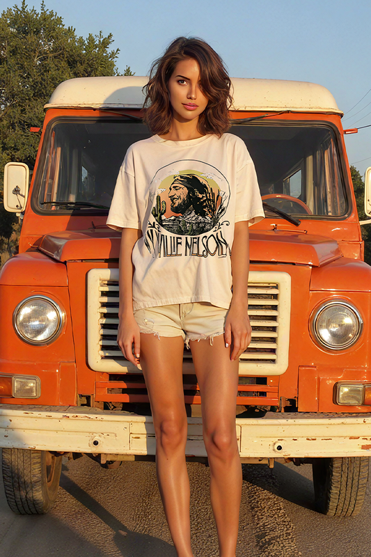 Willie Nelson Riders in the Sky Tee