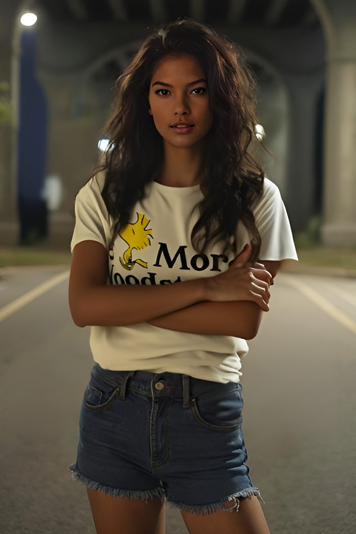 Peanuts Be More Woodstock Tee