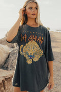 Def Leppard Oversized Band Tee - Life Clothing Co