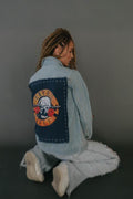 Guns N Roses Hand Stitched Denim Jacket - Life Clothing Co