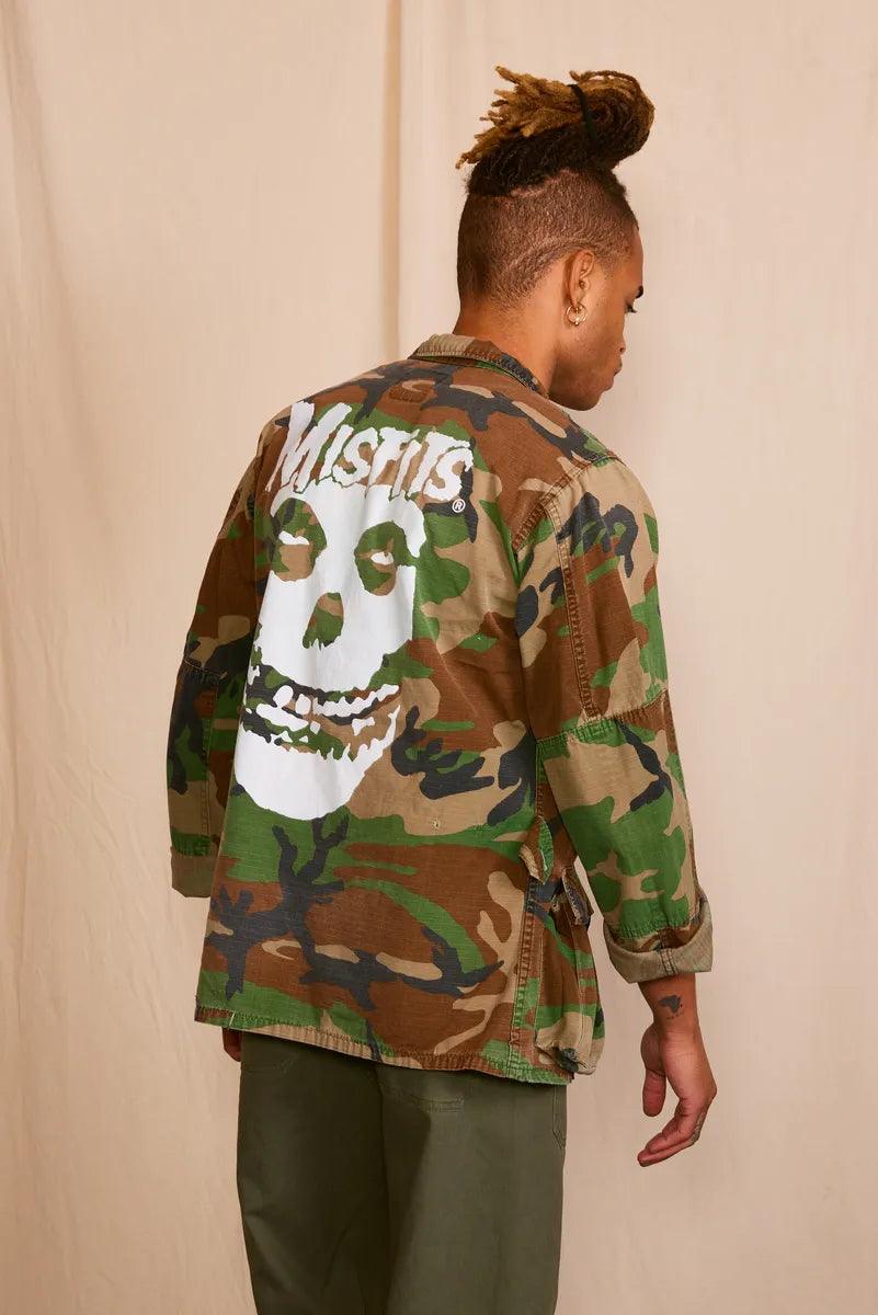 Misfits Authentic Vintage Men's Camo Jacket - Life Clothing Co