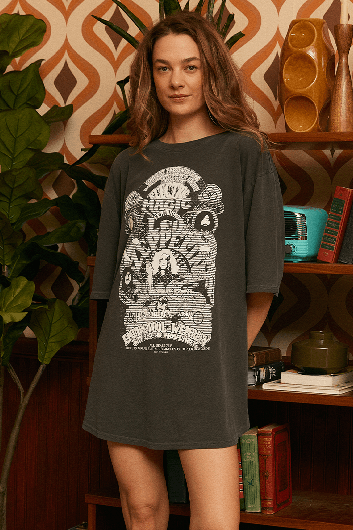 Led Zeppelin Magic Oversized Tee Life Clothing Co