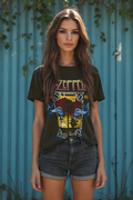 Led Zeppelin Inglewood Sunkissed Gray Tee