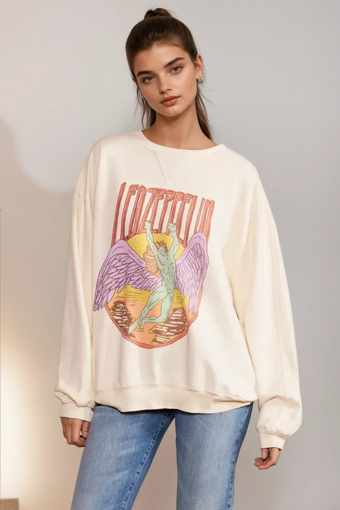 Led Zeppelin Sage Swan Sweatshirt