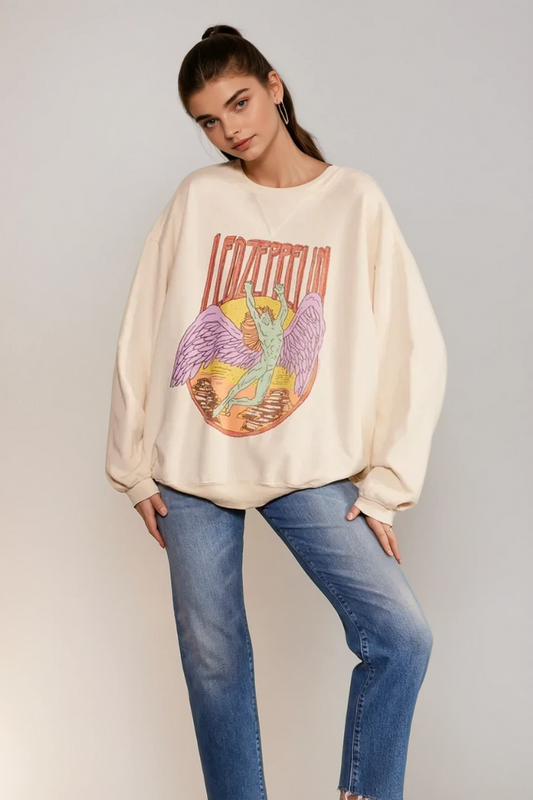 Led Zeppelin Sage Swan Sweatshirt