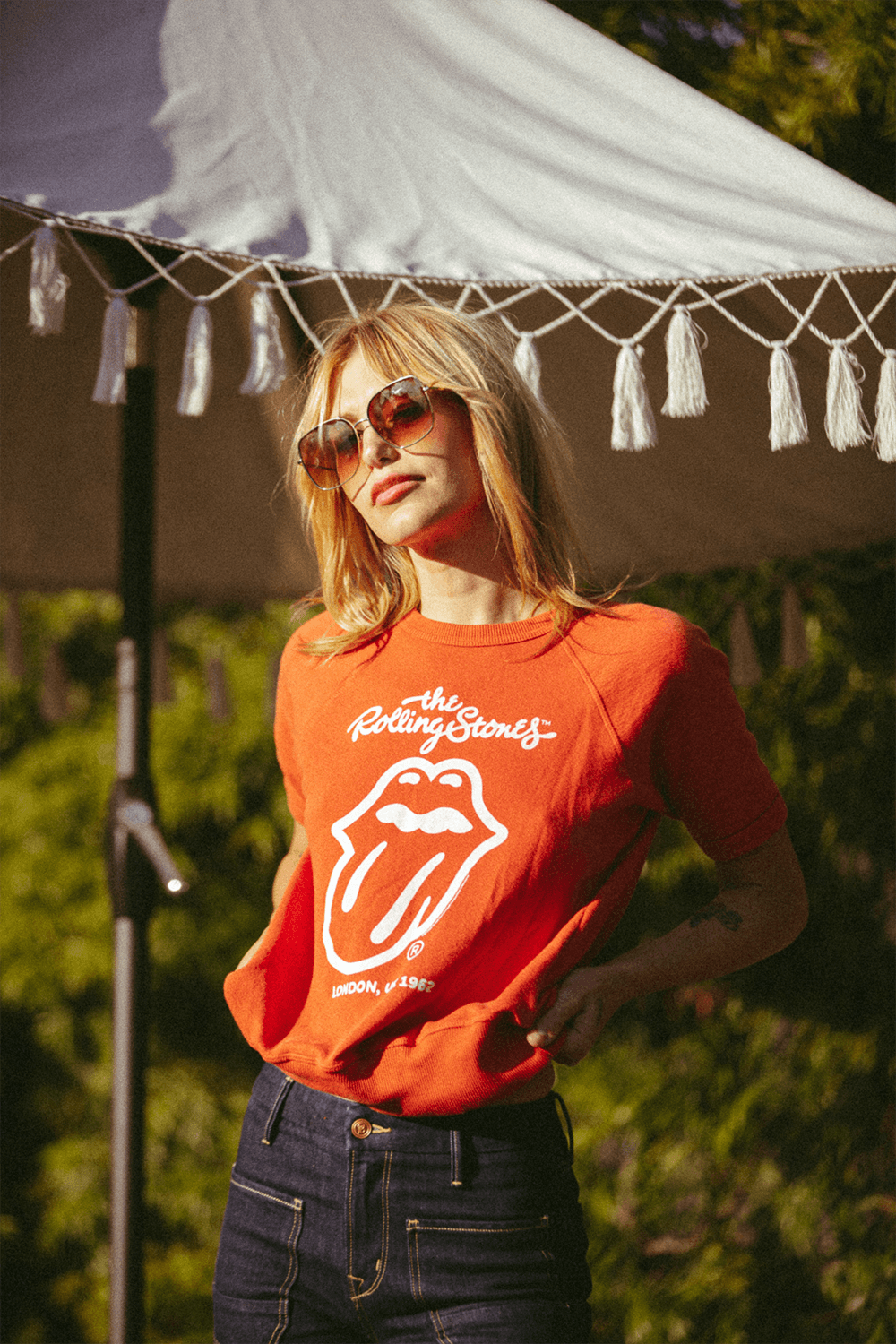 The Rolling Stones London Raglan Tee - Life Clothing Co