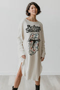 Rolling Stones Flower Power Dress - Life Clothing Co