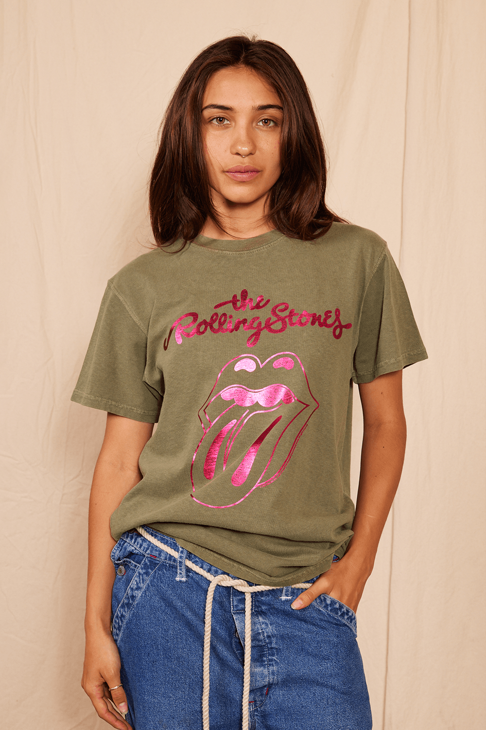 Rolling Stones Sticky Fingers Foil Tee - Life Clothing Co